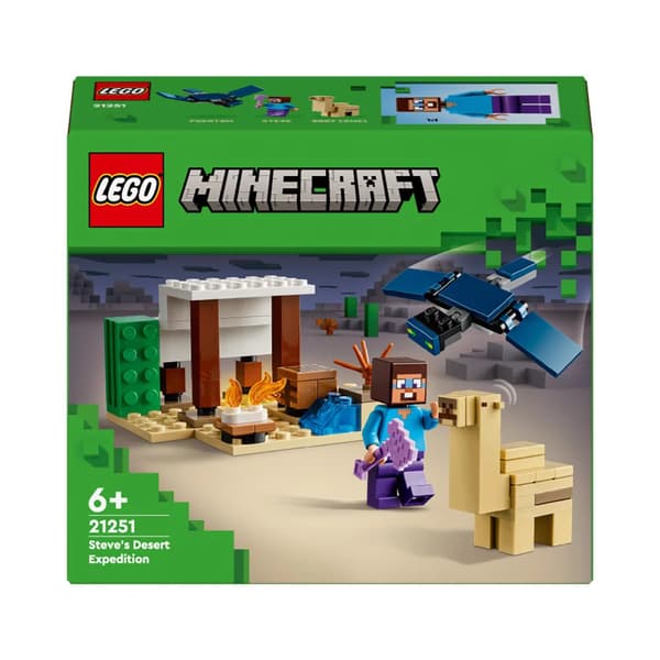 Lego MINECRAFT 21251 Steven aavikkoretkikunta