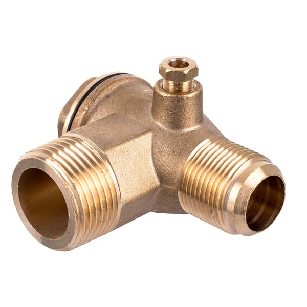 KONTRAVENTIL TIL KOMPRESSOR 2,5 cm x 1,8 cm gevind messing PRO
