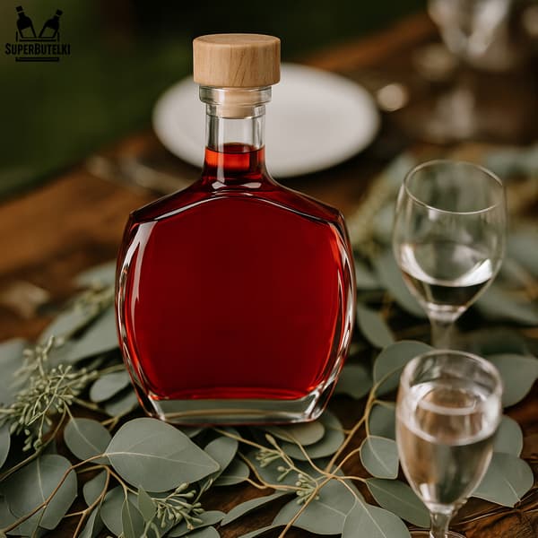 Set - 5x CARAFFA-flaska 500 ml