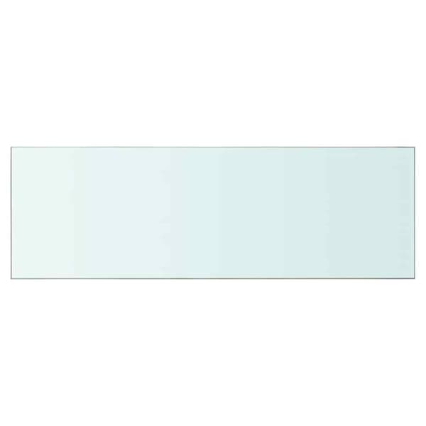 vidaXL Glashylla, klar panel, 90x30 cm