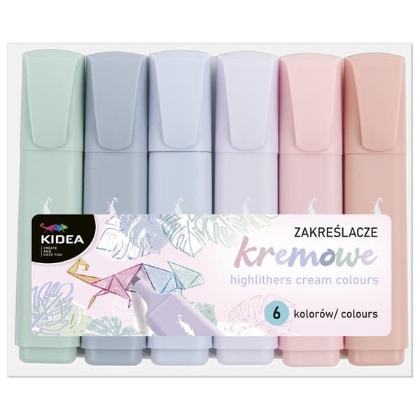 KIDEA Creme Highlighters 6 Farver