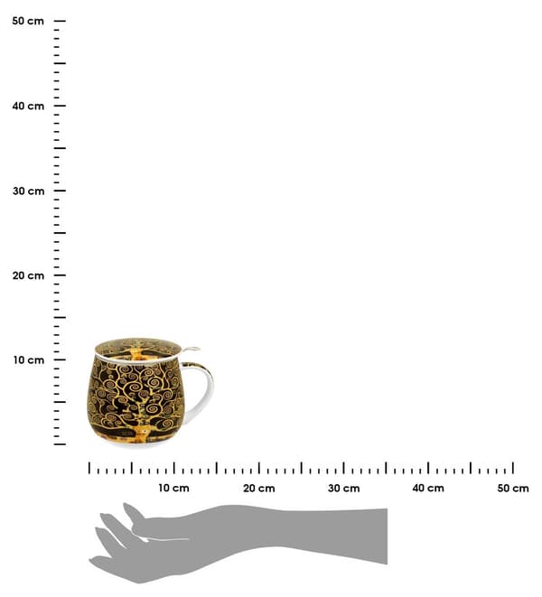 Klimt Livets Træ Teinfuser Krus