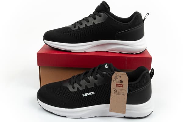 Levi's Hudson Synthetic Black [VHUD0043T0003] v. 39