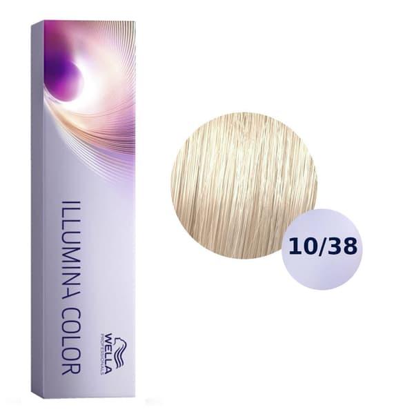 Wella Illumina Color 10/38 -väri 60ml
