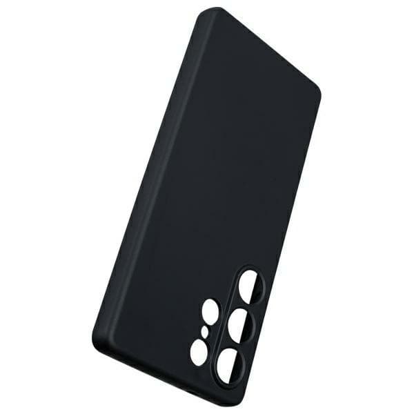 Beline Silikone Etui til Galaxy S25 Ultra, Sort