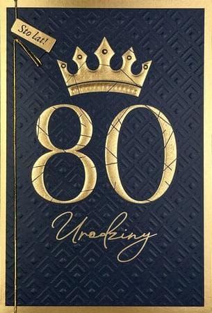 Kort B6 Fødselsdag 80