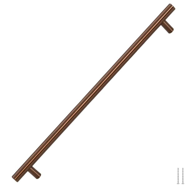 vidaXL skabsgreb, 5 stk., bronze, 480 mm, rustfrit stål
