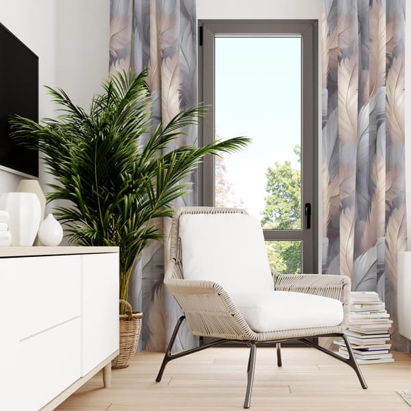 Gardin på tape print 339