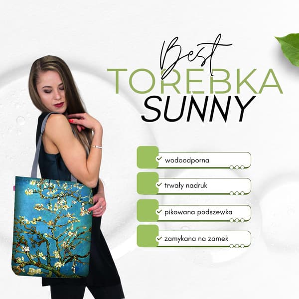 SUNNY canvasväska - Mandel