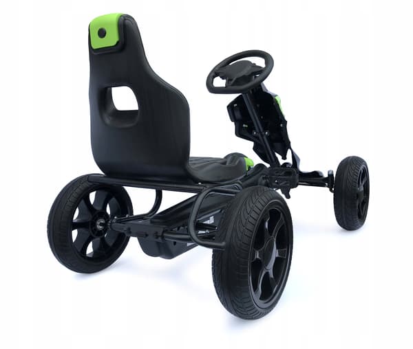 Trampgokart 1504 scout grön