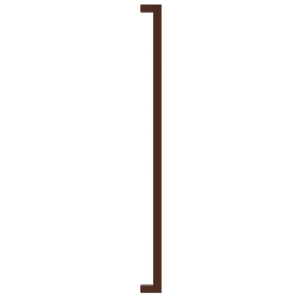vidaXL skabsgreb 20 stk. bronze 480 mm rustfrit stål