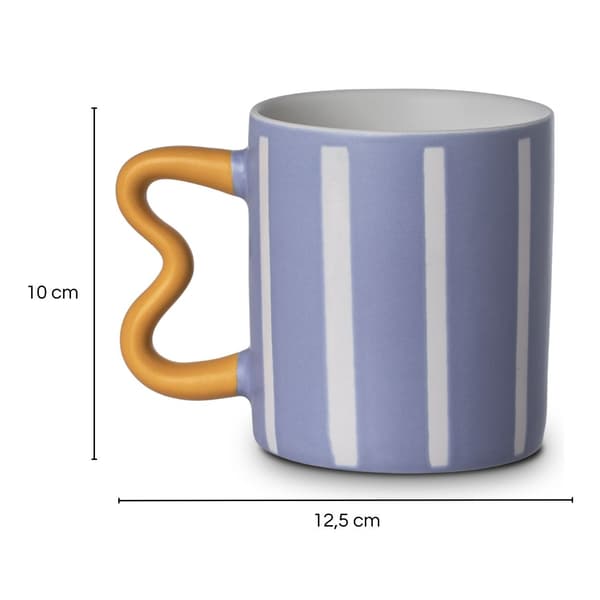 Jazz Lines 450 ml lilla krus