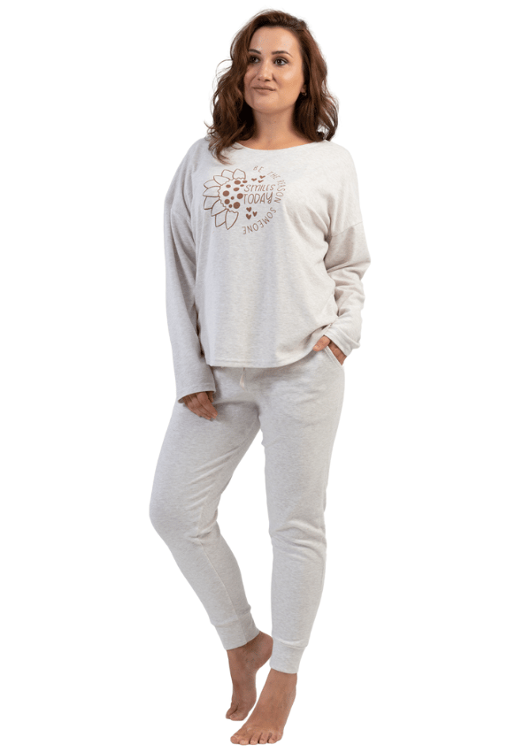 Vienetta dampyjamas, varm, tjock, storlek 4XL, lång
