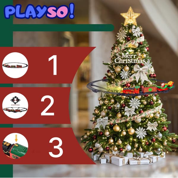 PlaySo 699-128A Joulukuusen juna