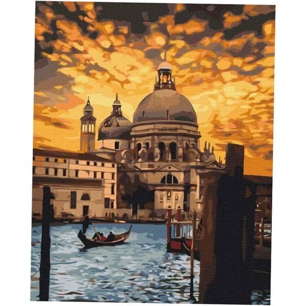 Maleri efter tal. Santa Maria Della Salut