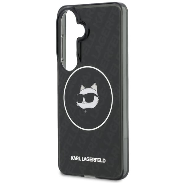 Karl Lagerfeld IML Repeated Choupette MagSafe-etui til Samsung Galaxy S26, sort