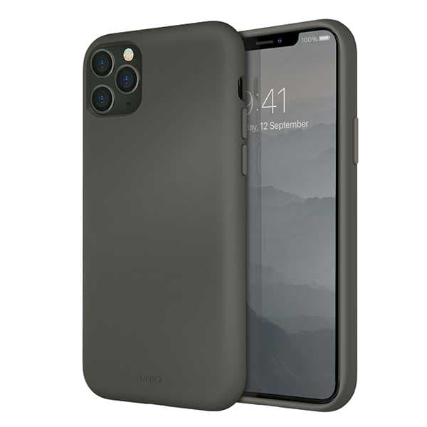 UNIQ Lino-etui til iPhone 11 Pro Max, grå