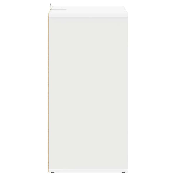 vidaXL Skoskåp vit 60x35x70 cm träbaserat material