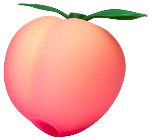 ROMP Pink Peach - kompakt stimulator med luftteknik, rosa