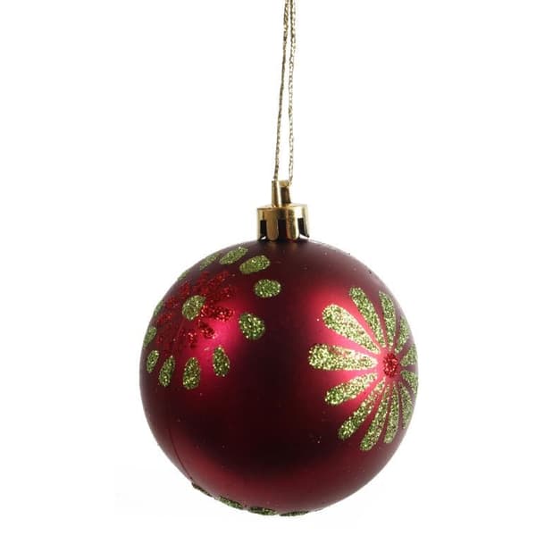 SET MED 12 PLASTBOLLAR 6 CM LILA
