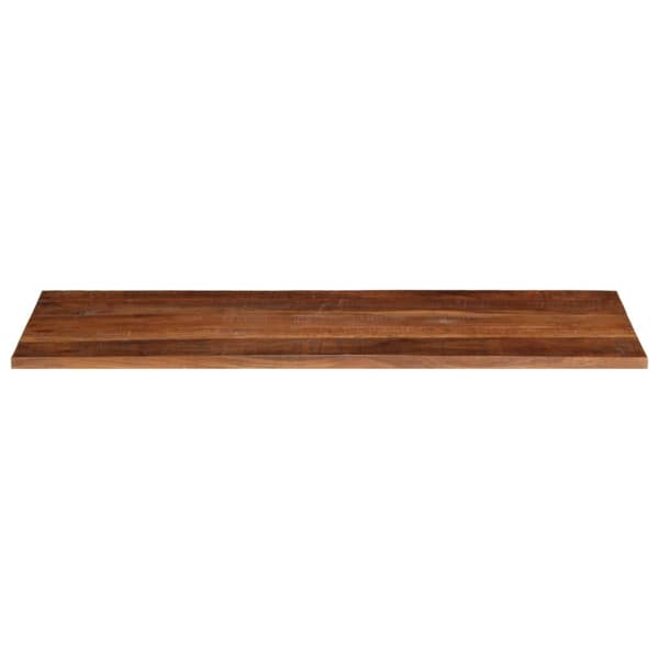 vidaXL bordplade 140x50x2,5 cm rektangulær massiv genbrugstræ