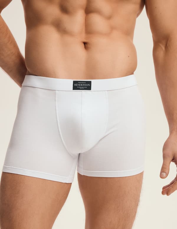 Main Henderson 3-pak boxershorts | sort, grå, hvid M