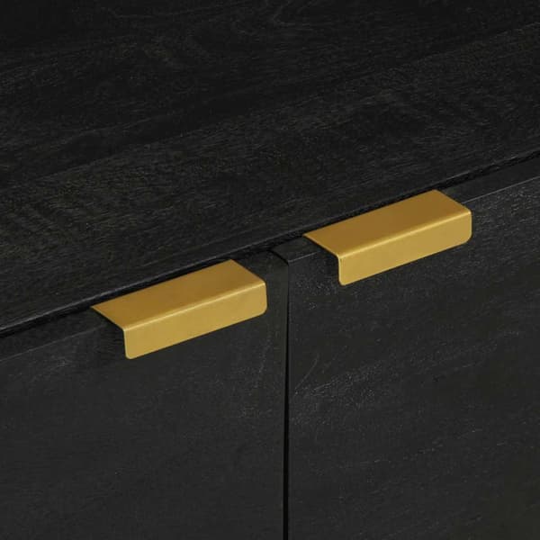 vidaXL sofabord, sort, 80x50x40 cm, træbaseret materiale