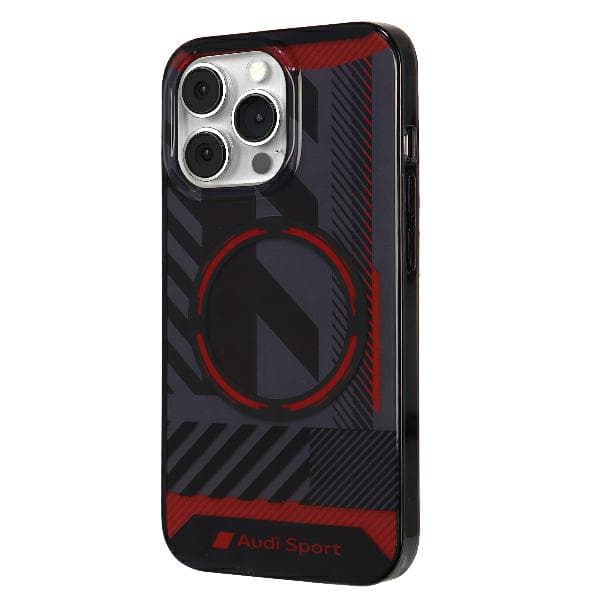 Audi IML Sport MagSafe-etui til iPhone 13 Pro Max, sort