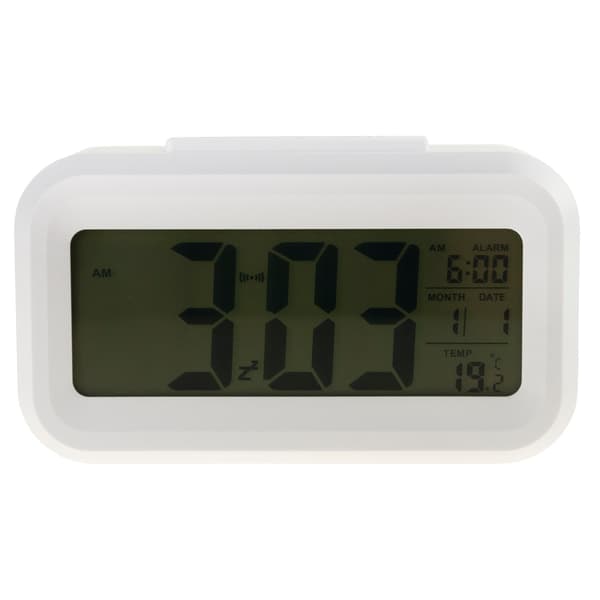 AP29 DIGITAL VÄCKARKLOCKA STOR LCD-TERMOMETER SKRIVBORDSKALENDER SNOOZE