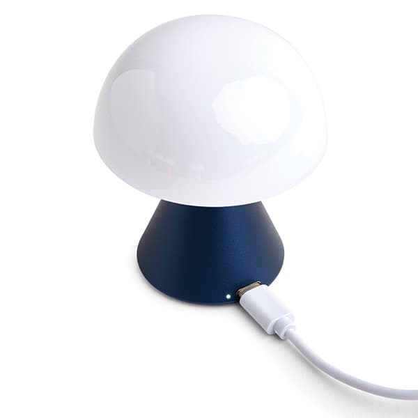 Mini LED-lampa Lexon Mina mörkblå