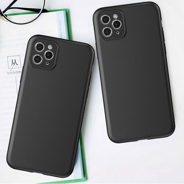 Silikone cover til Xiaomi Redmi 12 blødt etui sort