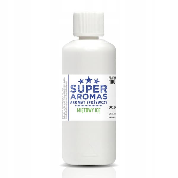 Super aromas Mint Ice -ruoka-aromi 100 ml