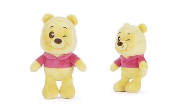 DISNEY WTP TWINKLESILMÄ NAHKA PUH 25CM 4586