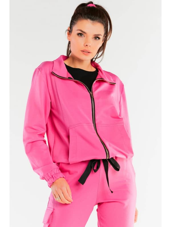 M246 Sweatshirt - Farve/Mønster: Fuchsia L/XL