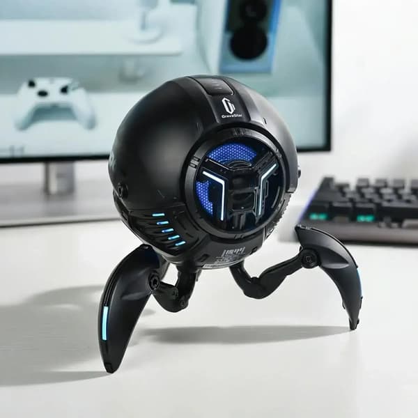GravaStar - Mars Pro Black - Langaton Bluetooth-kaiutin - Langaton Bluetooth-kaiutin musta