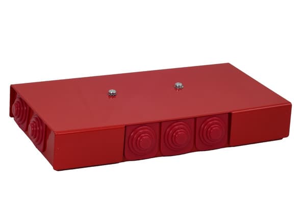 Brandskyddslåda, rektangulär, E90, förgrening 3x3x4mm2, 197x103x30 m