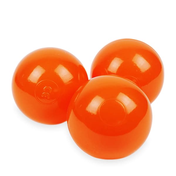 Legebolde ø7cm 500 stk orange