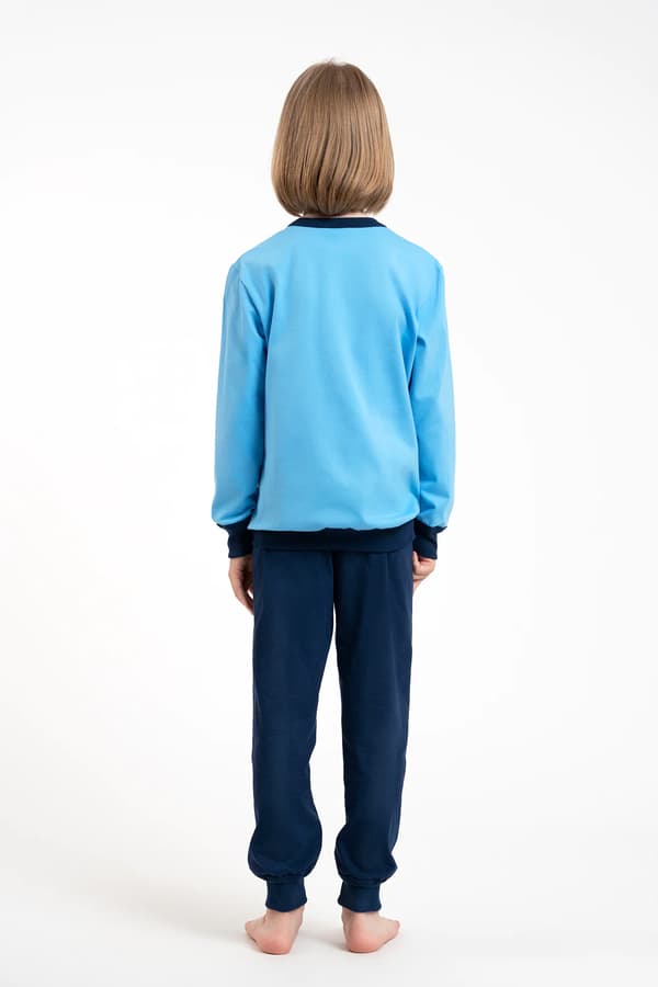Remek pojkpyjamas långärmad, långbyxor 4 år