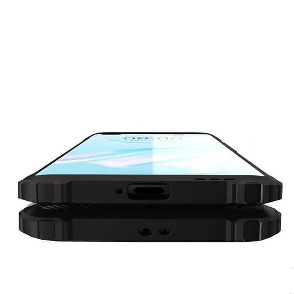Huawei P40 Pro cover, TECH ARMOR cover, sort