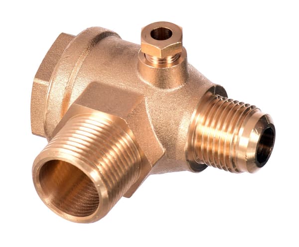 KONTRAVENTIL TIL KOMPRESSOR 3/4X1/2 TOMMER VITON GUMMIPAKNING