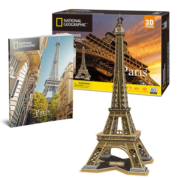 3D NATIONAL GEOGRAPHIC PUSSEL PARIS 9988