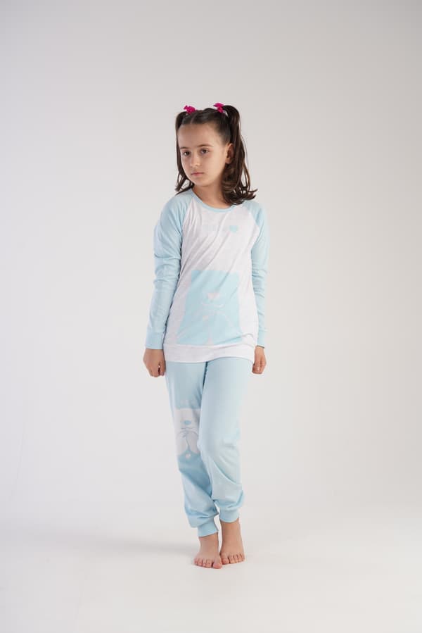 Flickpyjamas i bomull Vienetta 158 13/14
