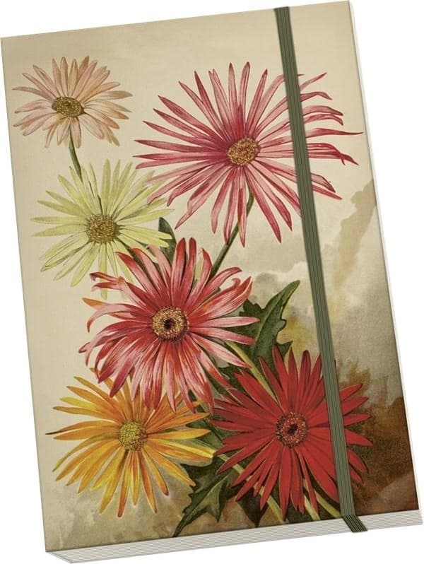Dekorativ notesbog A5 STNOTE 139 Gerberaer