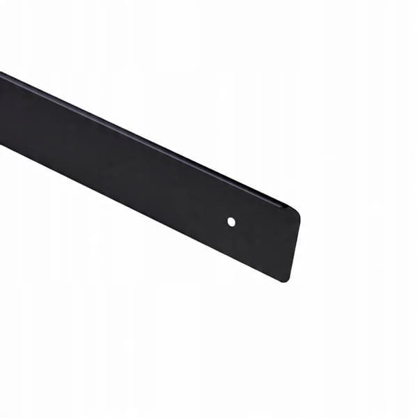 HÖGER SIDOLIST för bänkskivor 38mm 60cm SVART matt EGGER final