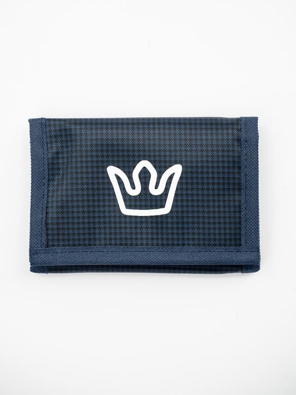 Jigga Wear Simple Crown Marineblå Stoffpung