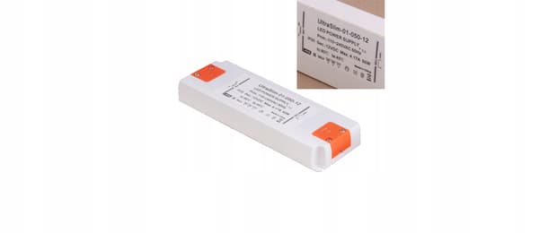 Møbelstrømforsyning 12V 60W til LED-strimler