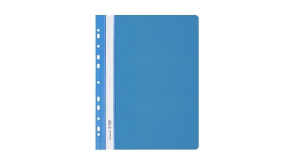 Hård hængemappe PVC blå (10 stk.)