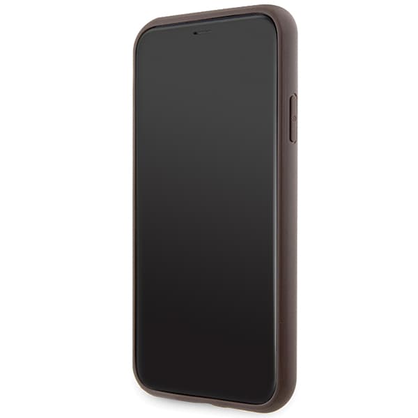 Guess 4G Stripe cover til iPhone 11 / Xr, brun/brun