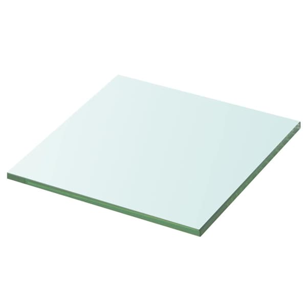 vidaXL Glashylla, klar panel, 30x30 cm