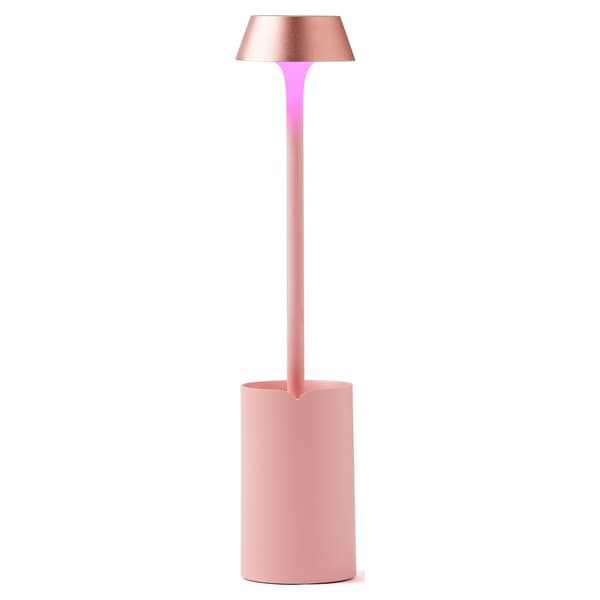 Lexon Mimi LED-lukulamppu, vaaleanpunainen